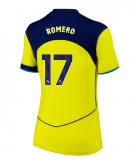Billige Fotballdrakt Tottenham Hotspur Cristian Romero #17 Replika Tredjedrakt Dame 2025-26 Kortermet Billige Fotballdrakt Tottenham Hotspur Cristian Romero #17 Replika Tredjedrakt Dame 2025-26 Kortermet